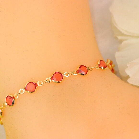 Minimalist Anklet, Sleek & Modern Design, Women’s Fashion, YC110444-A - Picture 7 of 10